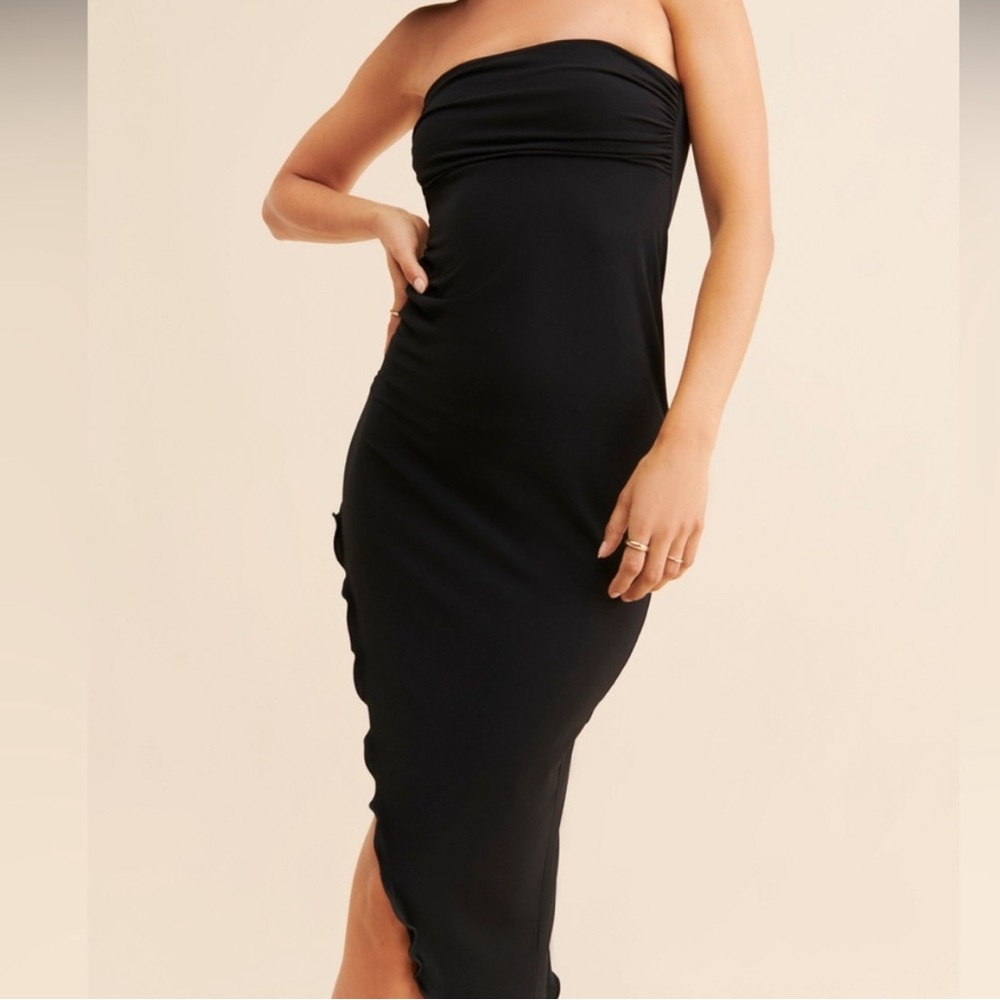 UO Y2K Asymmetrical Midi Dress